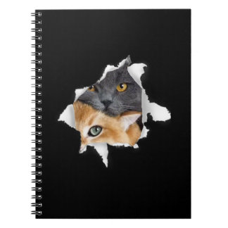Caderno Espiral Casal Sweet Kitten | Presente De Gato De Gato Engr