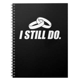 Caderno Espiral Casamento eu ainda faço o presente