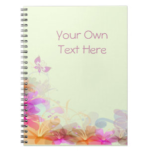 Caderno Espiral Casamento Pastel Lily