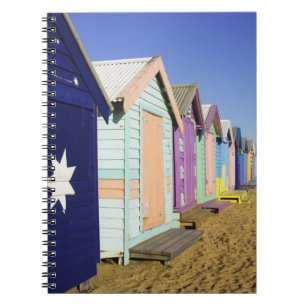 Caderno Espiral Casas de Banho, Praia de Middle Brighton, Porto