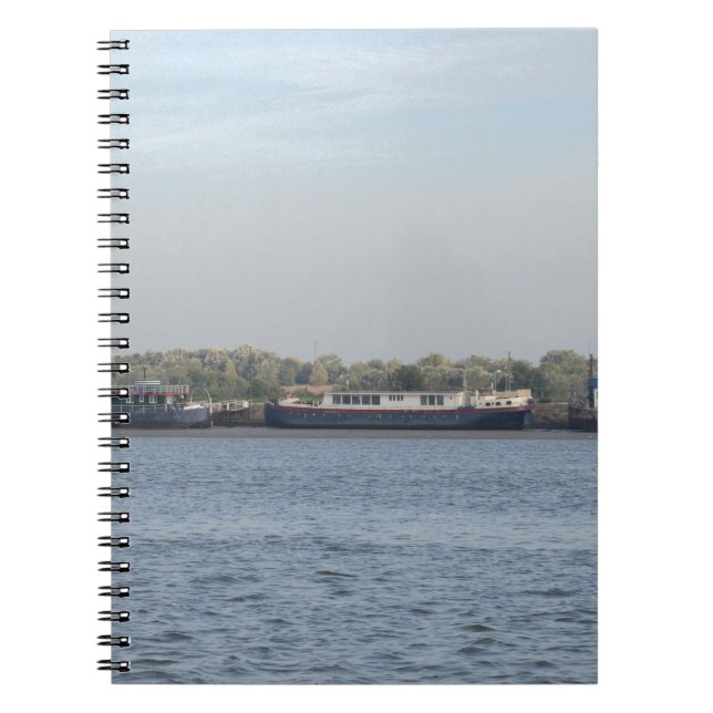 Caderno Espiral Casas flutuantes (Frente)