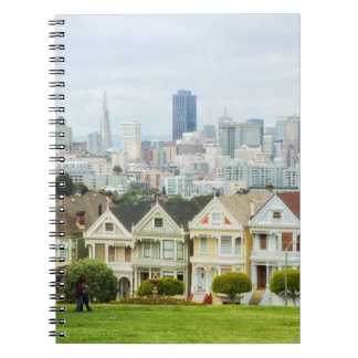 Caderno Espiral Casas pintadas das senhoras, do Victorian e