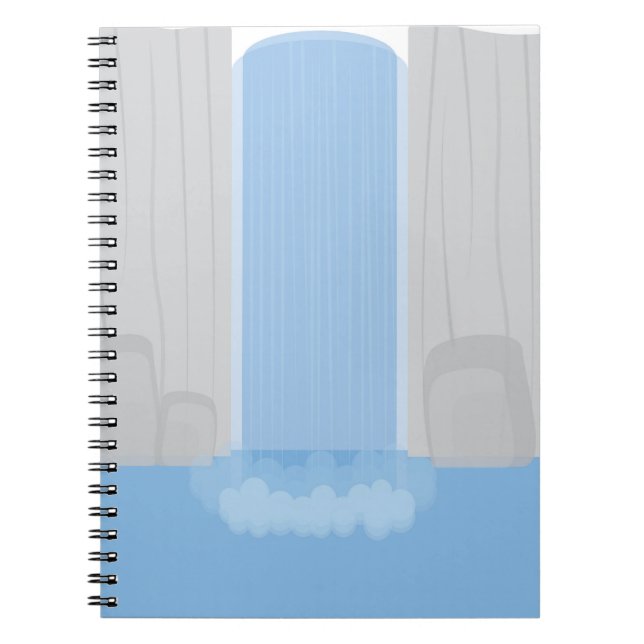 Caderno Espiral Cascata (Frente)