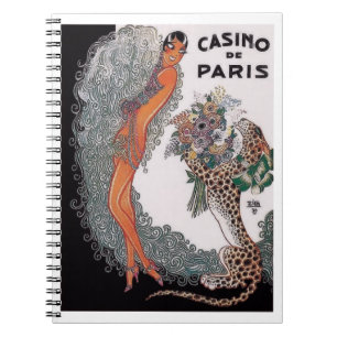 Caderno Espiral Casino de Paris - Josephine Baker (1930)