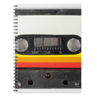 Caderno Espiral Cassete de música