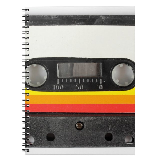 Caderno Espiral Cassete de música (Frente)