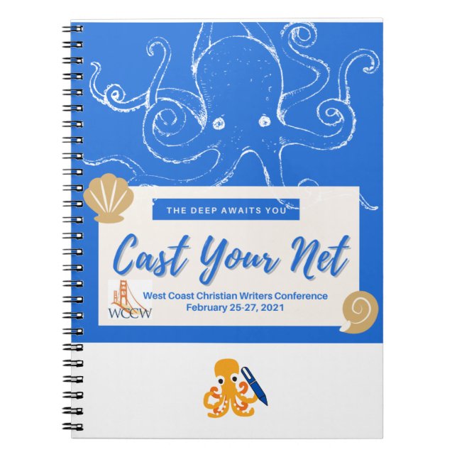 Caderno Espiral Cast Your Net Journal/Notebook (Frente)