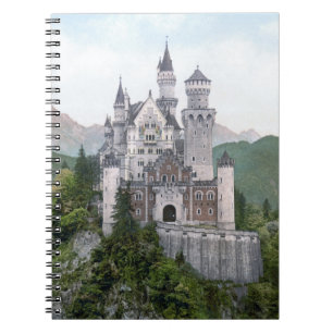 Caderno Espiral Castelo alemão Fairytale