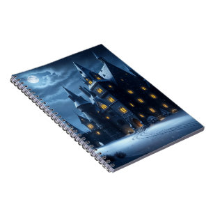 Caderno Espiral Castelo da Noite Fria e Oca