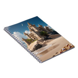 Caderno Espiral Castelo da Praia das Possibilidades