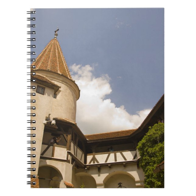 Caderno Espiral Castelo de Bran do século XIII (Castelo do Drácula (Frente)