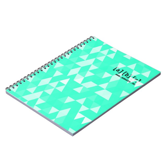 Caderno Espiral Castelo de cartas | Decoração comercial incomum  (Left Side)