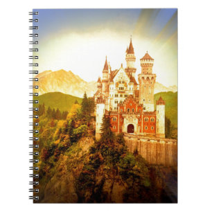Caderno Espiral Castelo de Neuschwanstein
