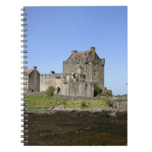 Caderno Espiral Castelo Eilean Donan, Escócia. O famoso Eilean 3