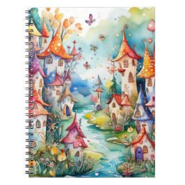Caderno Espiral Castelo mágico da Terra Fairyland