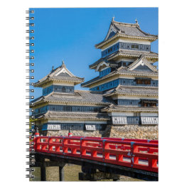 Caderno Espiral Castelo Matsumoto e ponte
