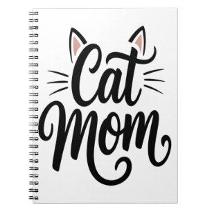 Caderno Espiral Cat Mãe Sussurros e Orelhas