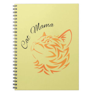 Caderno Espiral Cat Mama