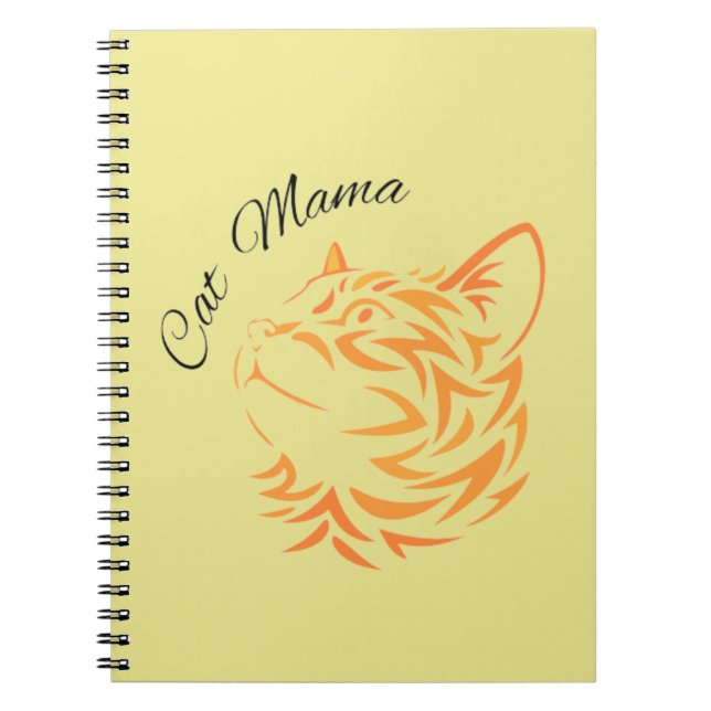 Caderno Espiral Cat Mama (Frente)