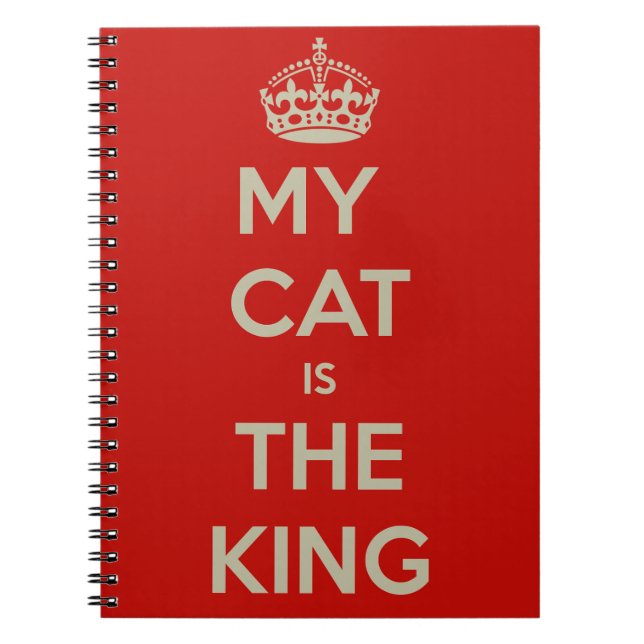 Caderno Espiral Cat Qoute (Frente)