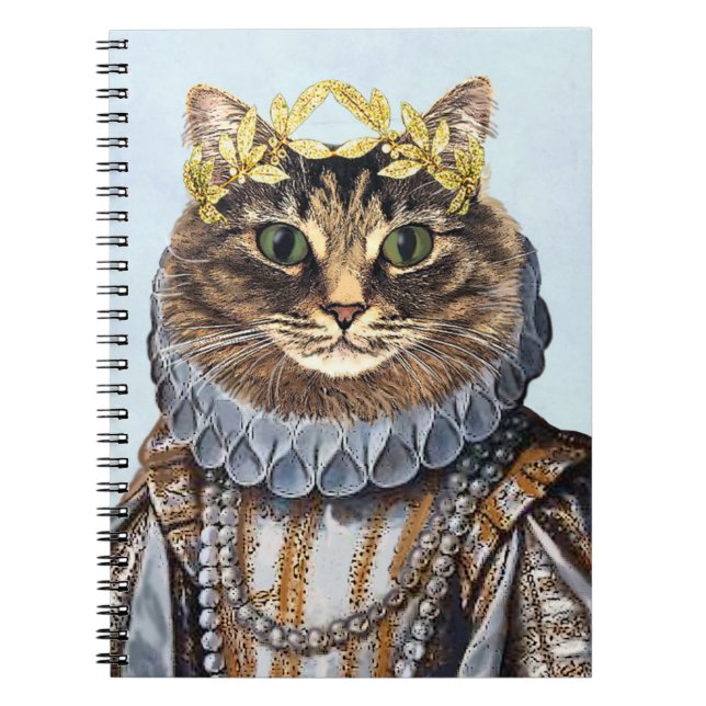 Caderno Espiral Cat Queen 2 (Frente)