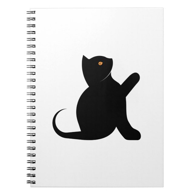 Caderno Espiral Cat Say Hello (Frente)
