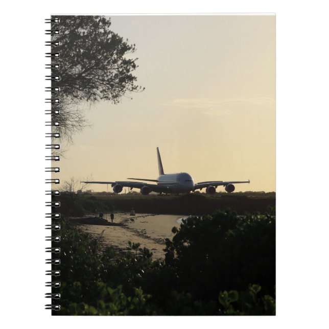 Caderno Espiral Catálogo de Notas de Diário de viagem (Frente)