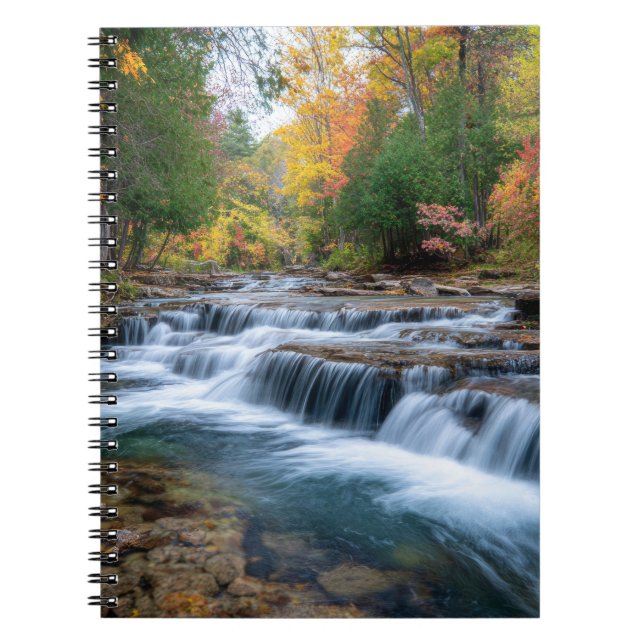 Caderno Espiral Cataract Falls nos EUA (Frente)