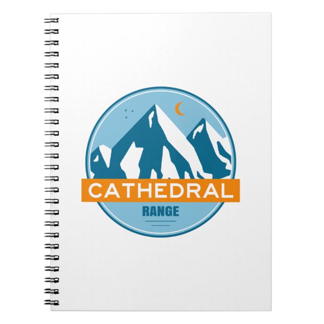 Caderno Espiral Catedral da Califórnia (Frente)