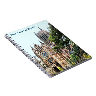 Caderno Espiral Catedral de Lincoln