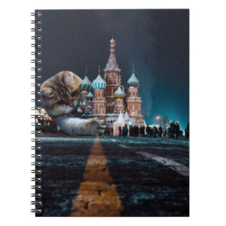 Caderno Espiral Catedral de santo Basil e Hosico