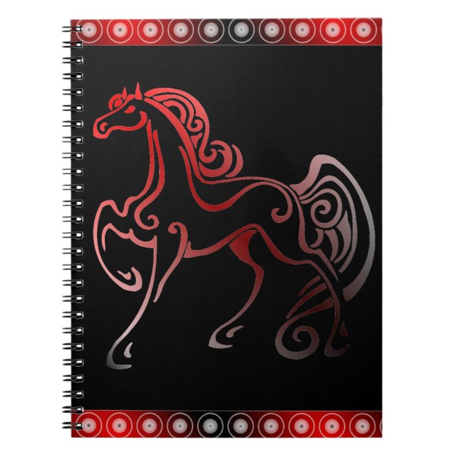 Caderno Espiral Caudas do Cavalo (Frente)