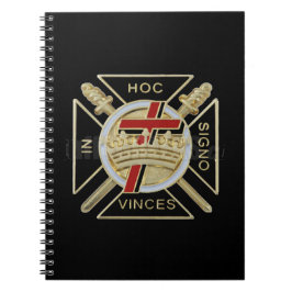 Caderno Espiral Cavaleiro Templário