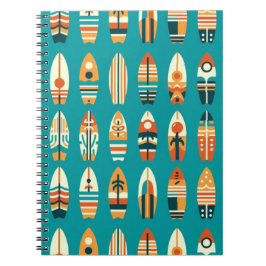 Caderno Espiral Cavalgadores de Ondas