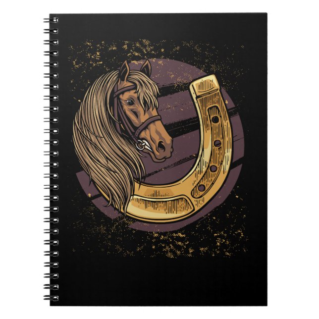 Caderno Espiral Cavalo Cavalo Cavalo Cavalo Cavalo Cavaleiro (Frente)