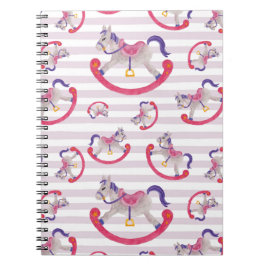 Caderno Espiral Cavalo de balanço