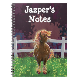 Caderno Espiral Cavalo de Fogo