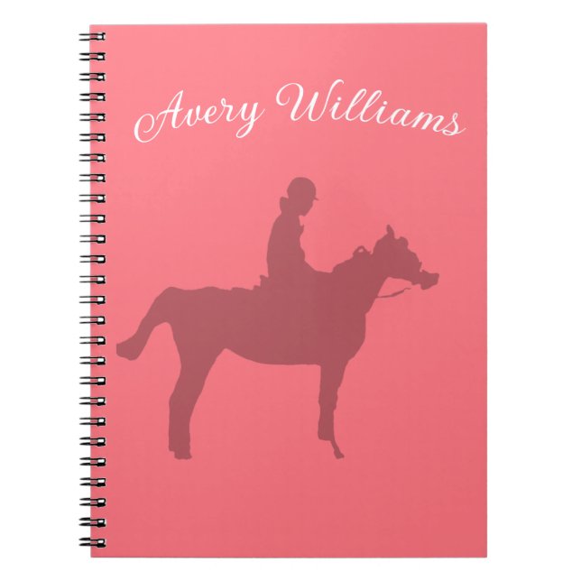 Caderno Espiral Cavalo Pro Pequeno (Frente)