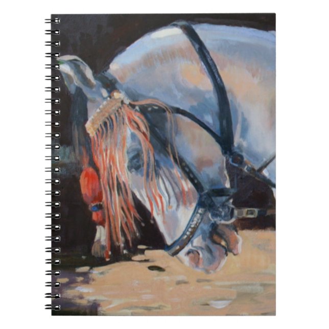 Caderno Espiral Cavalo Rajasthan 2010 de Marwari (Frente)