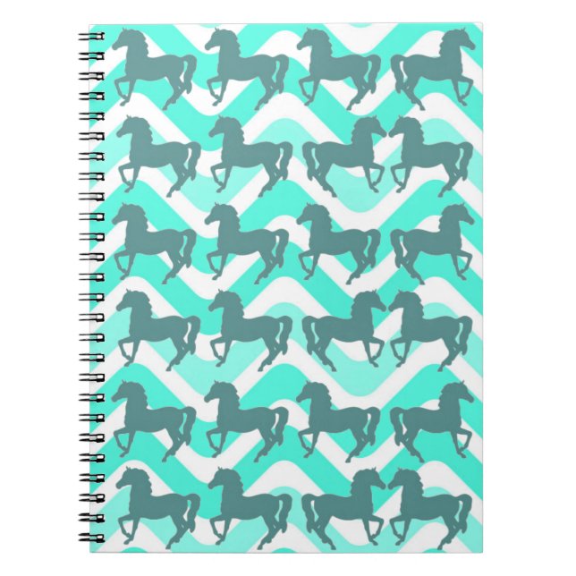 Caderno Espiral Cavalos (Frente)