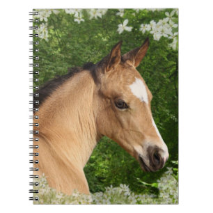 Caderno Espiral Cavalos da fantasia: Flores