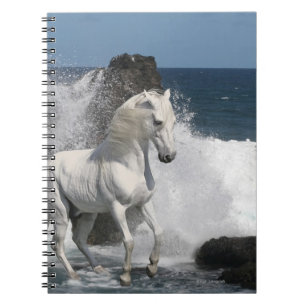 Caderno Espiral Cavalos da fantasia: Mares do sul