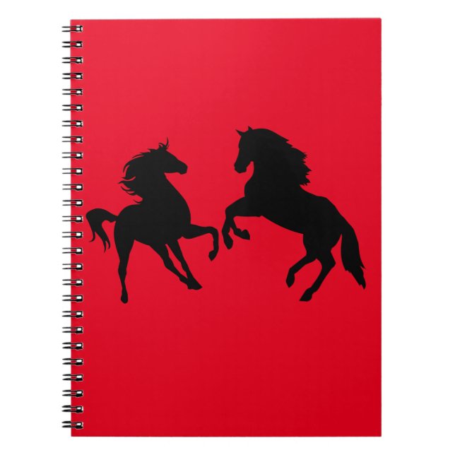 Caderno Espiral Cavalos dançam (Frente)