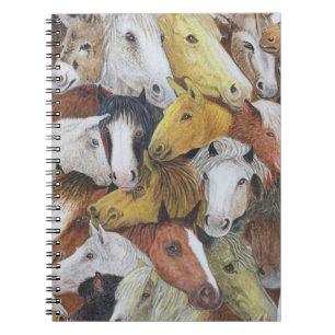 Caderno Espiral Cavalos dos cavalos