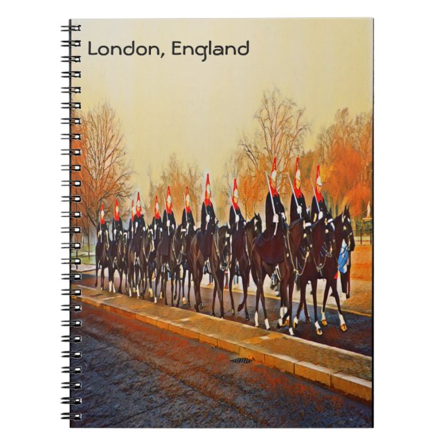 Caderno Espiral Cavalos Reais (Frente)