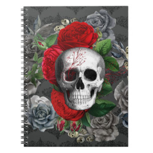 Caderno Espiral Caveira