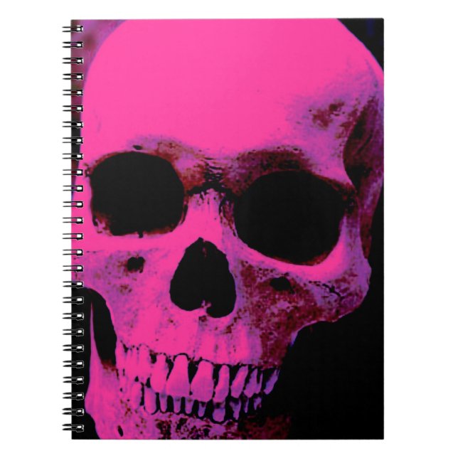 Caderno Espiral Caveira (Frente)
