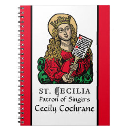 Caderno Espiral Cecilia com Hymn Conselho (Nuremberg)