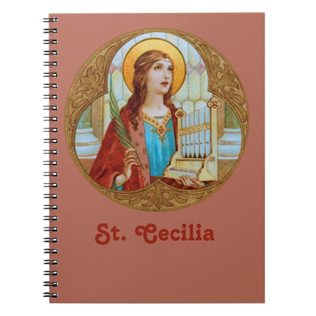 Caderno Espiral Cecília de Roma (BK 003) (Frente)