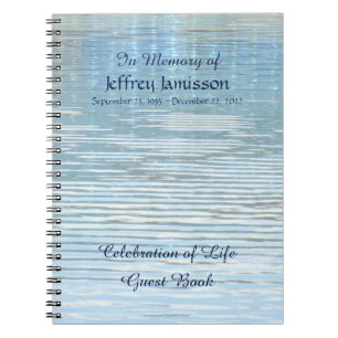 Caderno Espiral Celebração da Abstrato do Livro de Convidados da